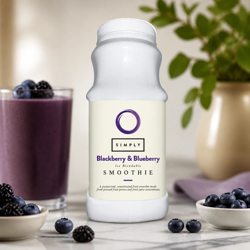 Simply Blueberry & Blackberry Smoothie
