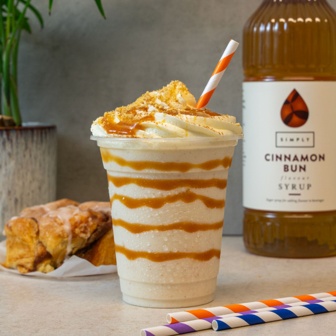 Simply Cinnamon Bun Sugar Free Syrup (250ml)