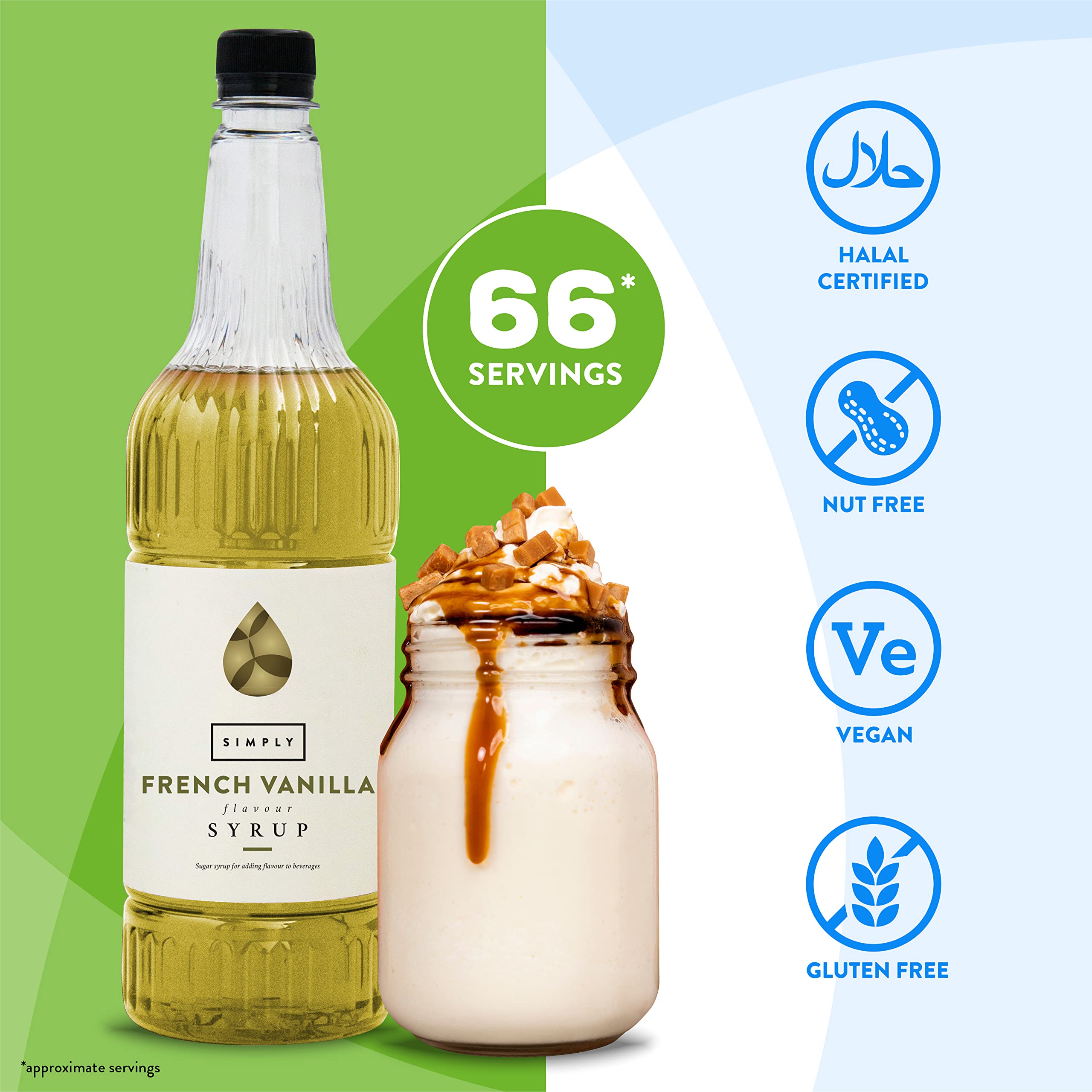 Simply French Vanilla Sugar Free Syrup