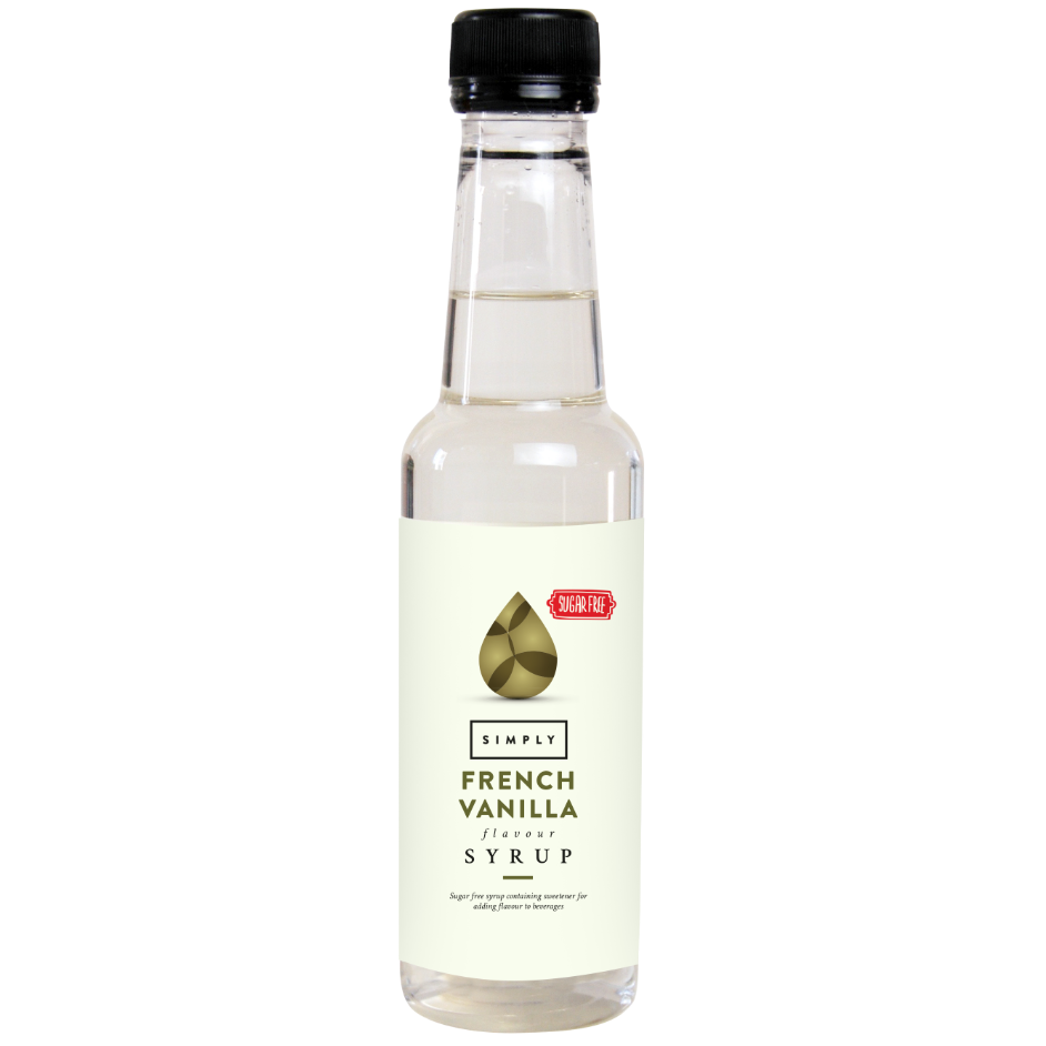Simply French Vanilla Sugar Free Syrup (250ml)