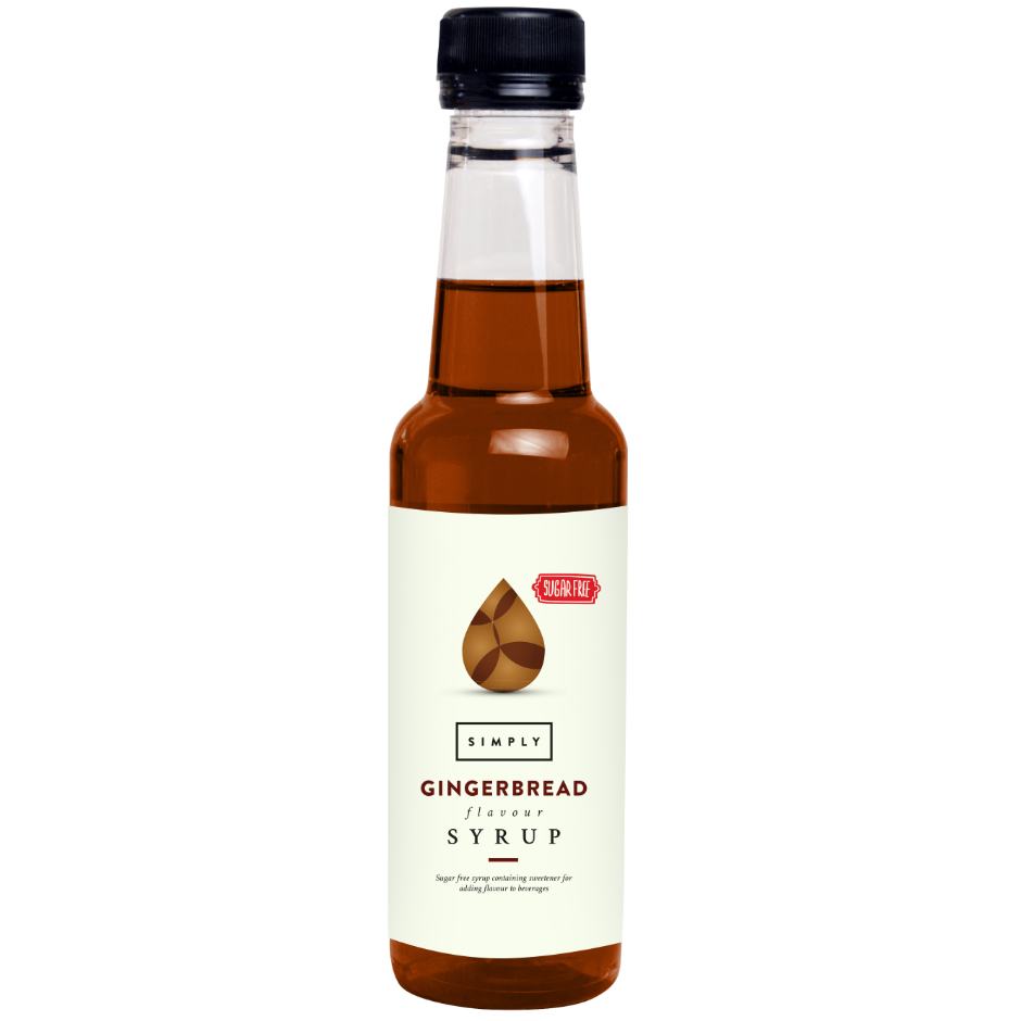 Simply Gingerbread Sugar Free Syrup (250ml)