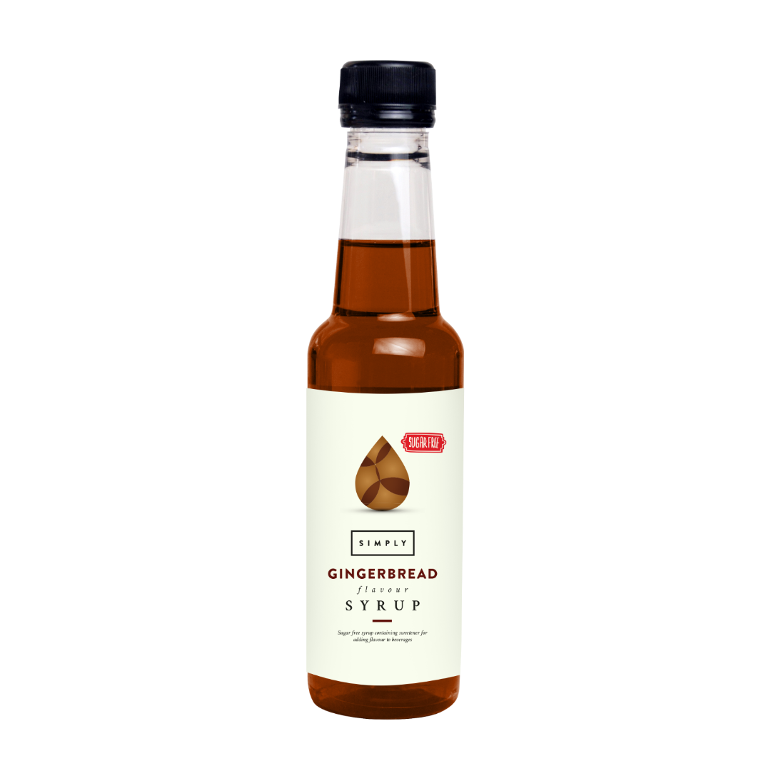 Simply Gingerbread Sugar Free Syrup (250ml)