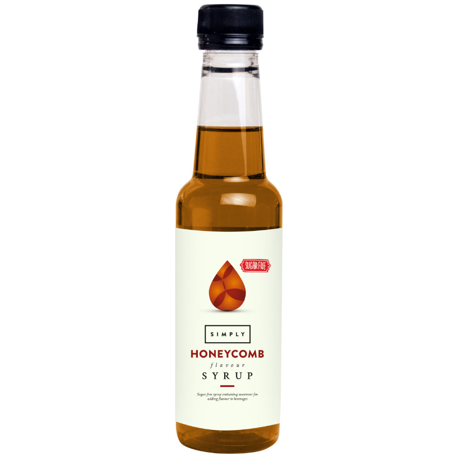 Simply Honeycomb Sugar Free Syrup (250ml)