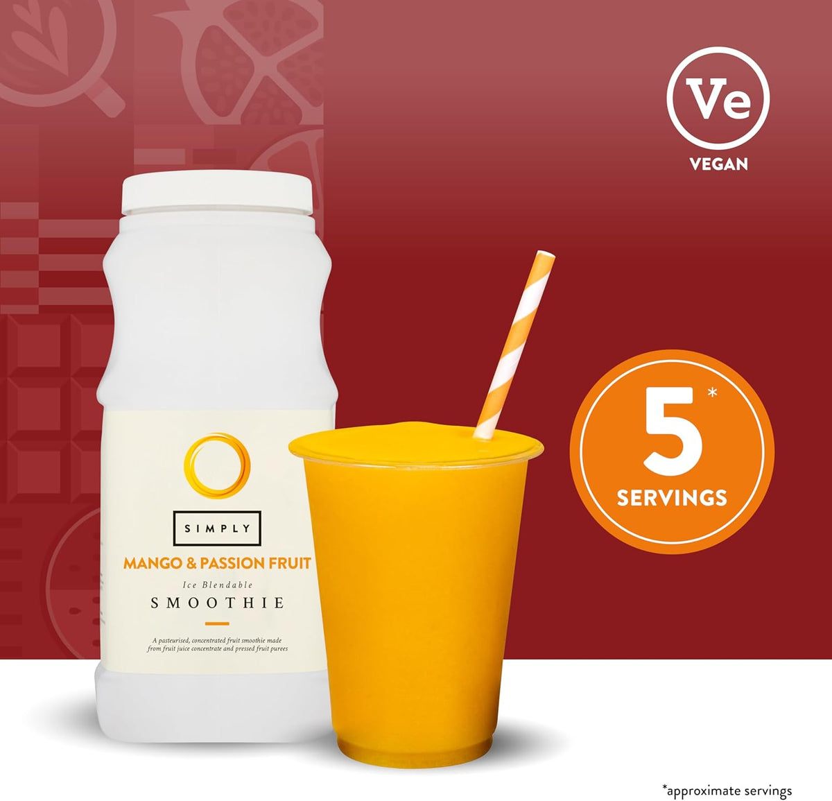 Simply Mango Passionfruit Smoothie
