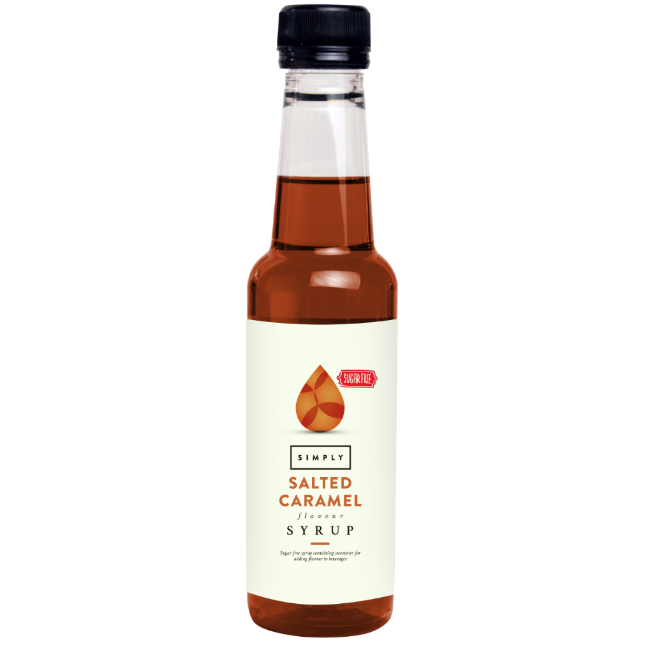 Simply Salted Caramel Sugar Free Syrup (250ml)