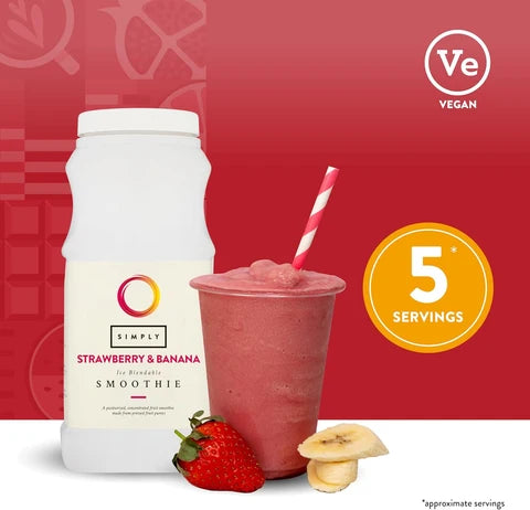 Simply Strawberry & Banana Smoothie