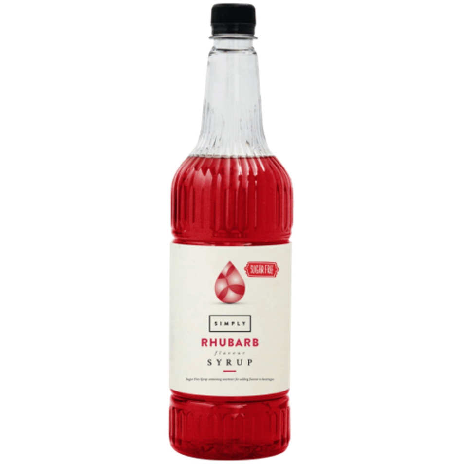 Simply&nbsp;Rhubarb Sugar Free Syrup (1 Litre)