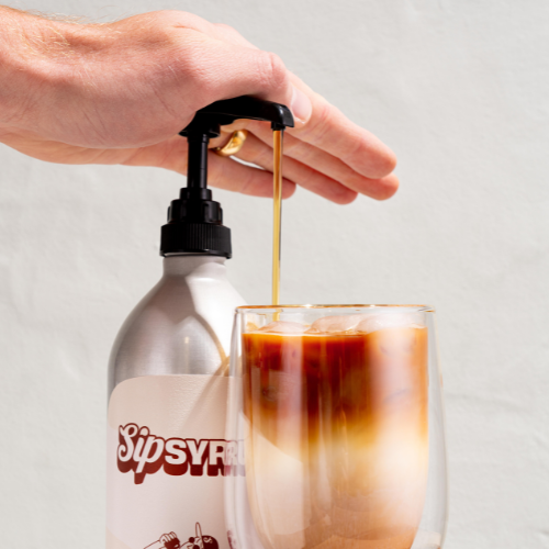 Sip Syrup 1 Litre Bottle Pump 2