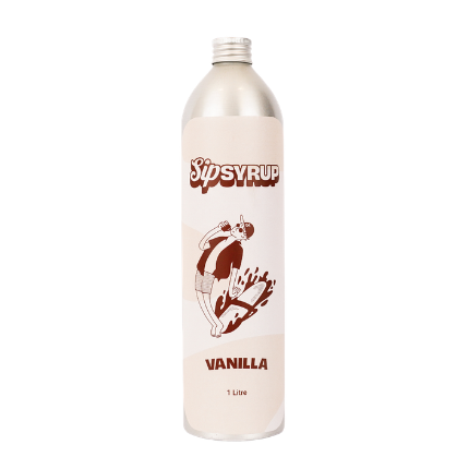 Sip Syrup Vanilla Syrup 1 Litre