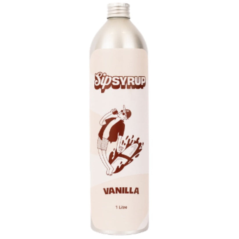 Sip Syrup Vanilla Syrup (1 Litre)