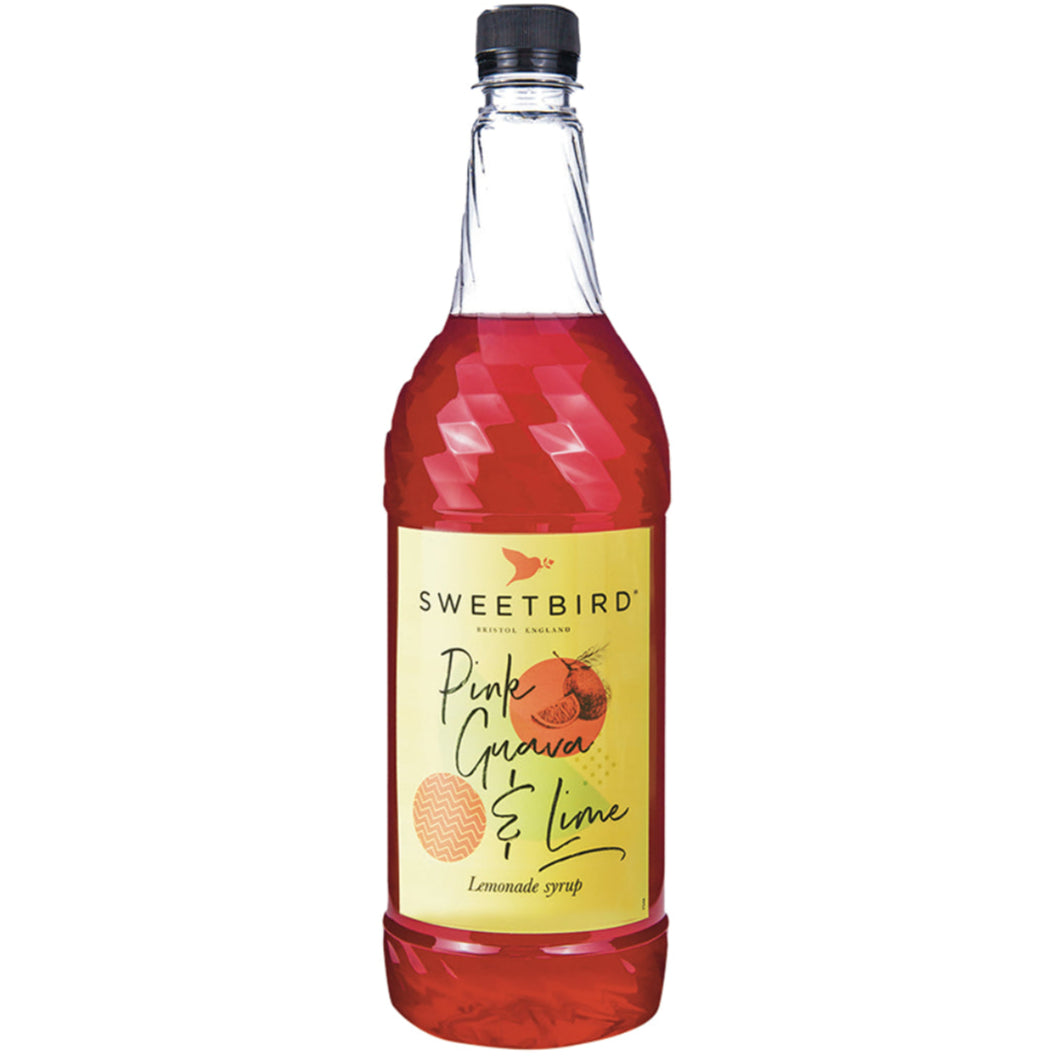 Sweetbird Pink Guava &amp; Lime Lemonade Syrup