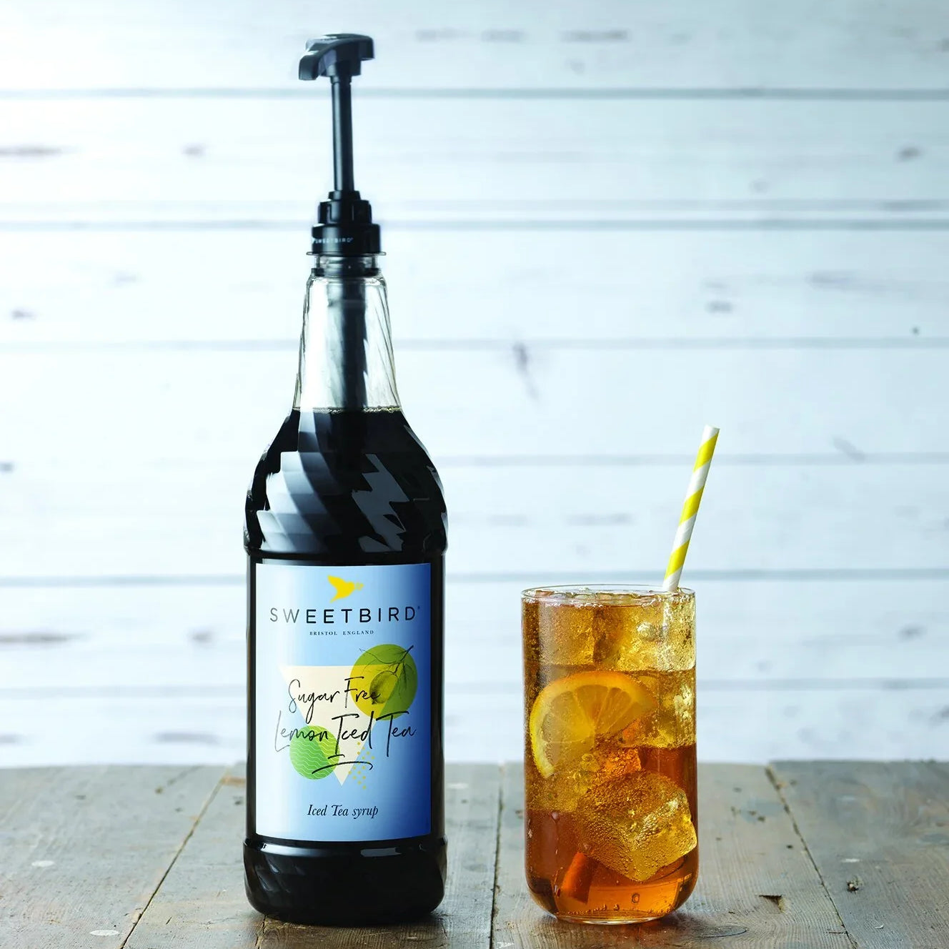Sweetbird Lemon Iced Tea Sugar Free Syrup