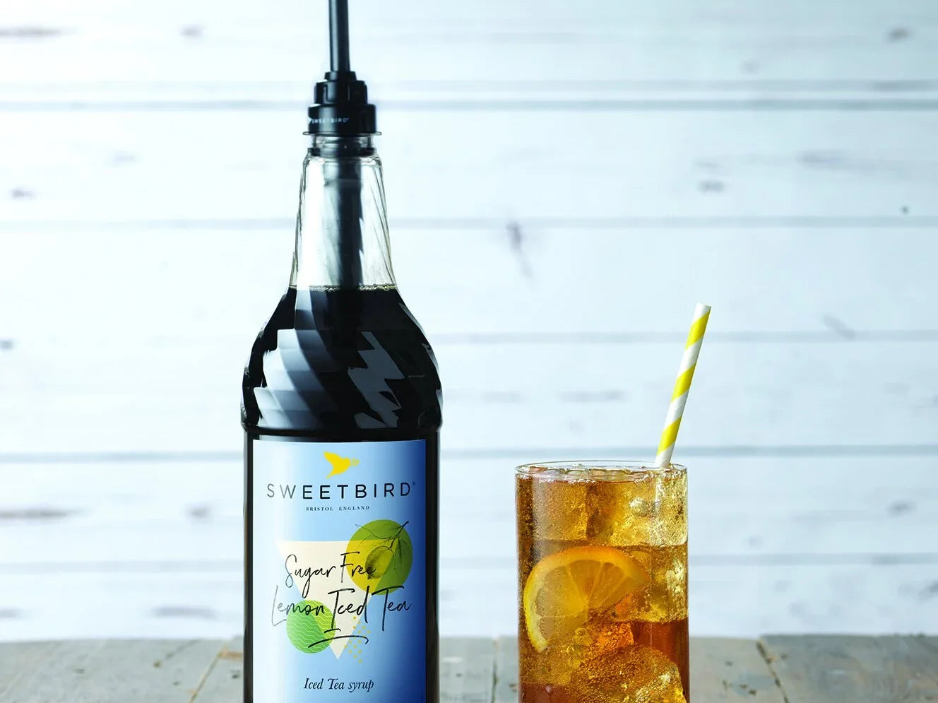 Sweetbird Lemon Iced Tea Sugar Free Syrup