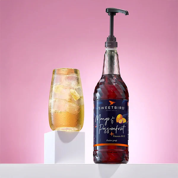 Sweetbird Mango & Passionfruit Fusions+ Syrup (1 Litre)