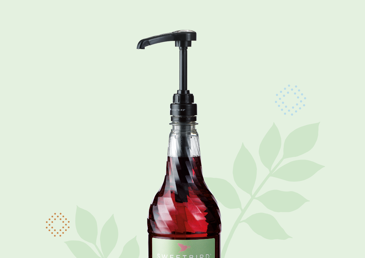 Sweetbird Rose Botanical Syrup
