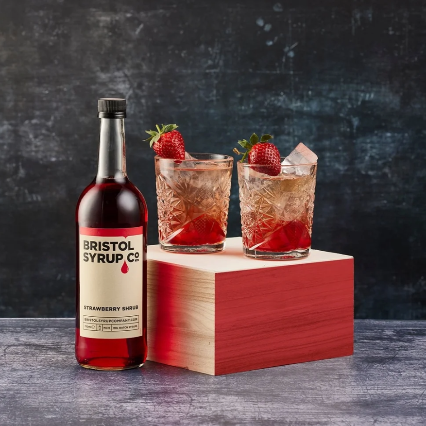 Bristol Syrup Co Strawberry Shrub Syrup