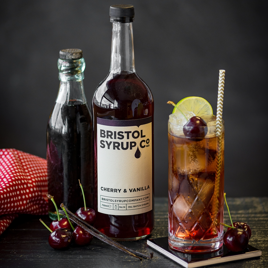 Bristol Syrup Co Cherry & Vanilla Syrup
