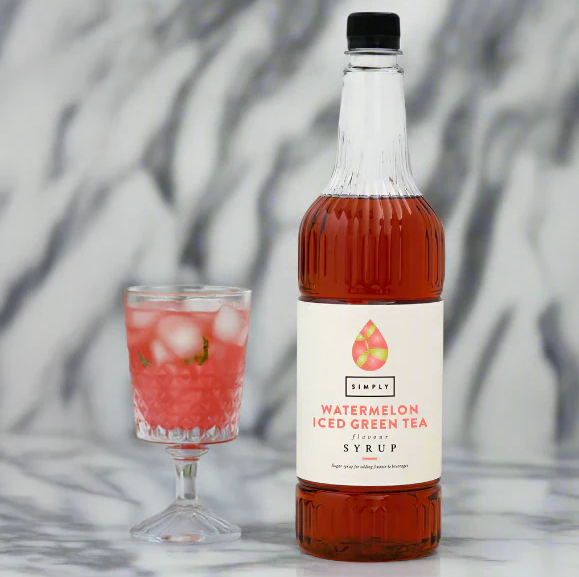Simply Watermelon Iced Green Tea Syrup