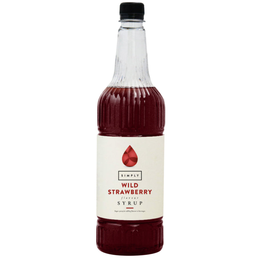 Simply Wild Strawberry Syrup (1 Litre)