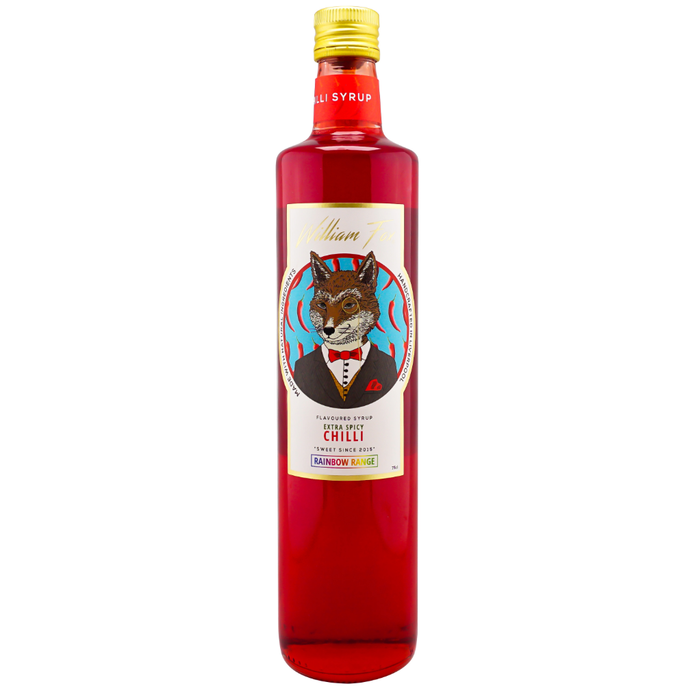 William Fox Rainbow Range Extra Spicy Chilli Syrup