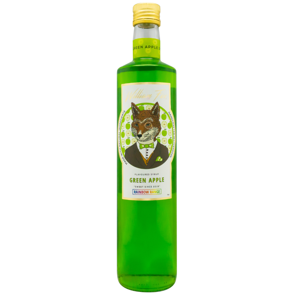 William Fox Rainbow Range Green Apple Syrup