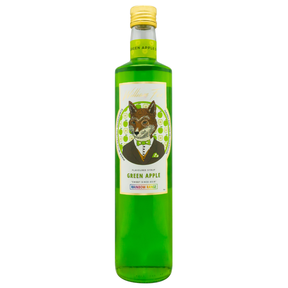 William Fox Rainbow Range Green Apple Syrup