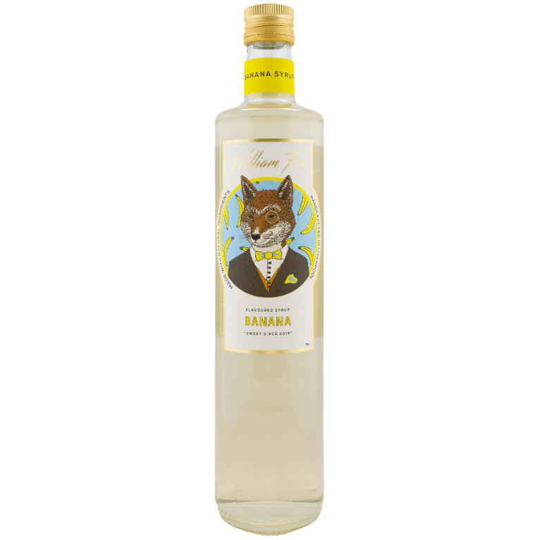 William Fox Banana Syrup (750ml)