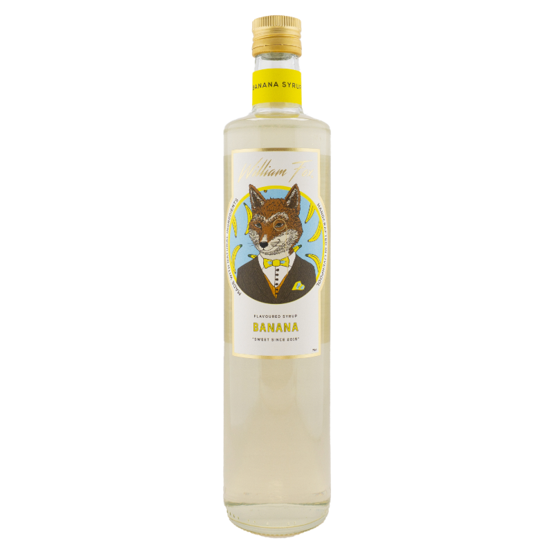 William Fox Banana Syrup (750ml)