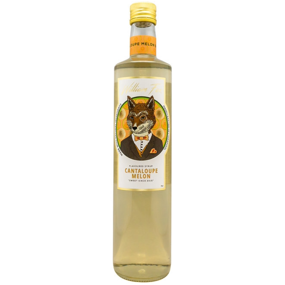 William Fox Canteloupe Melon Syrup (750ml)