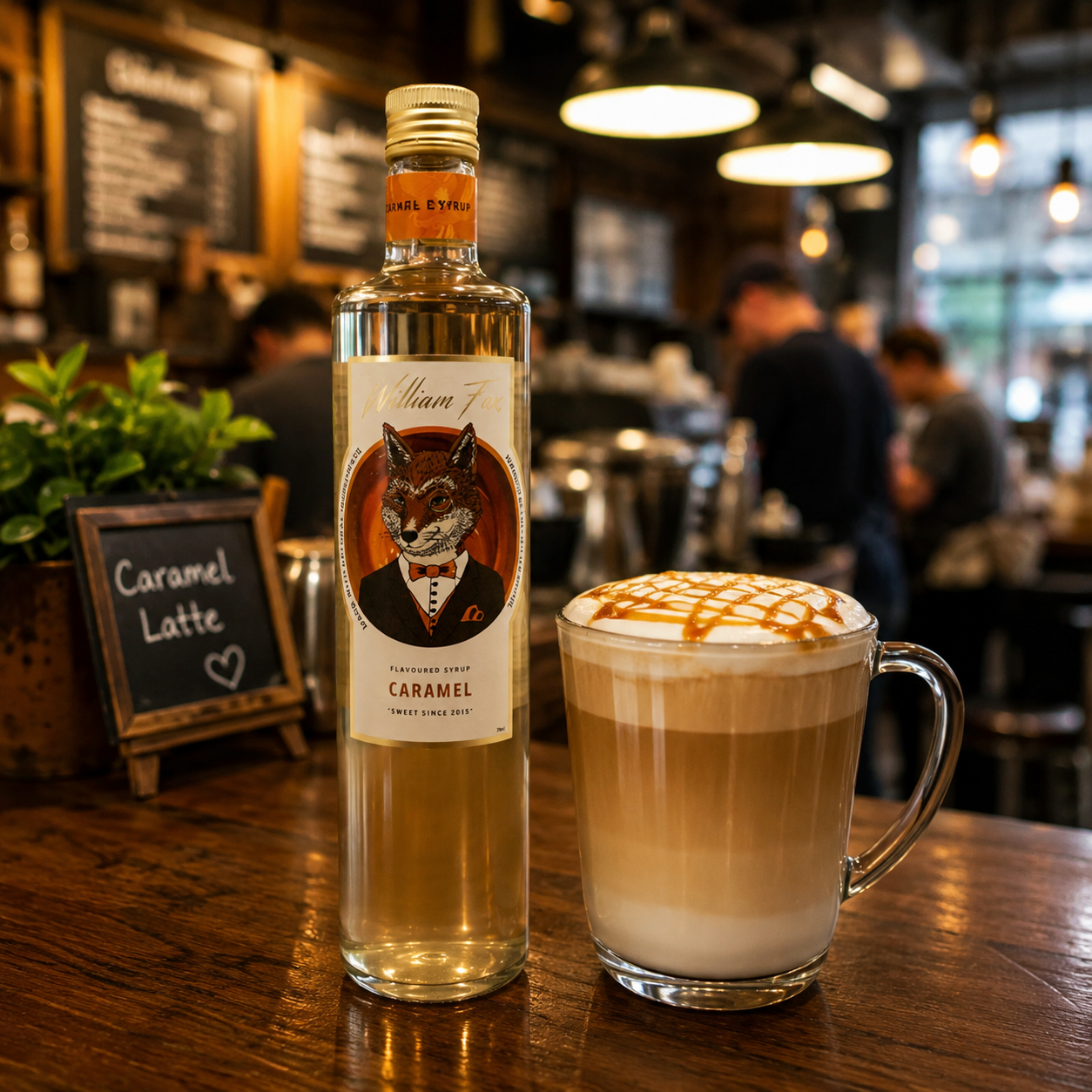 William Fox Caramel Syrup 250ml
