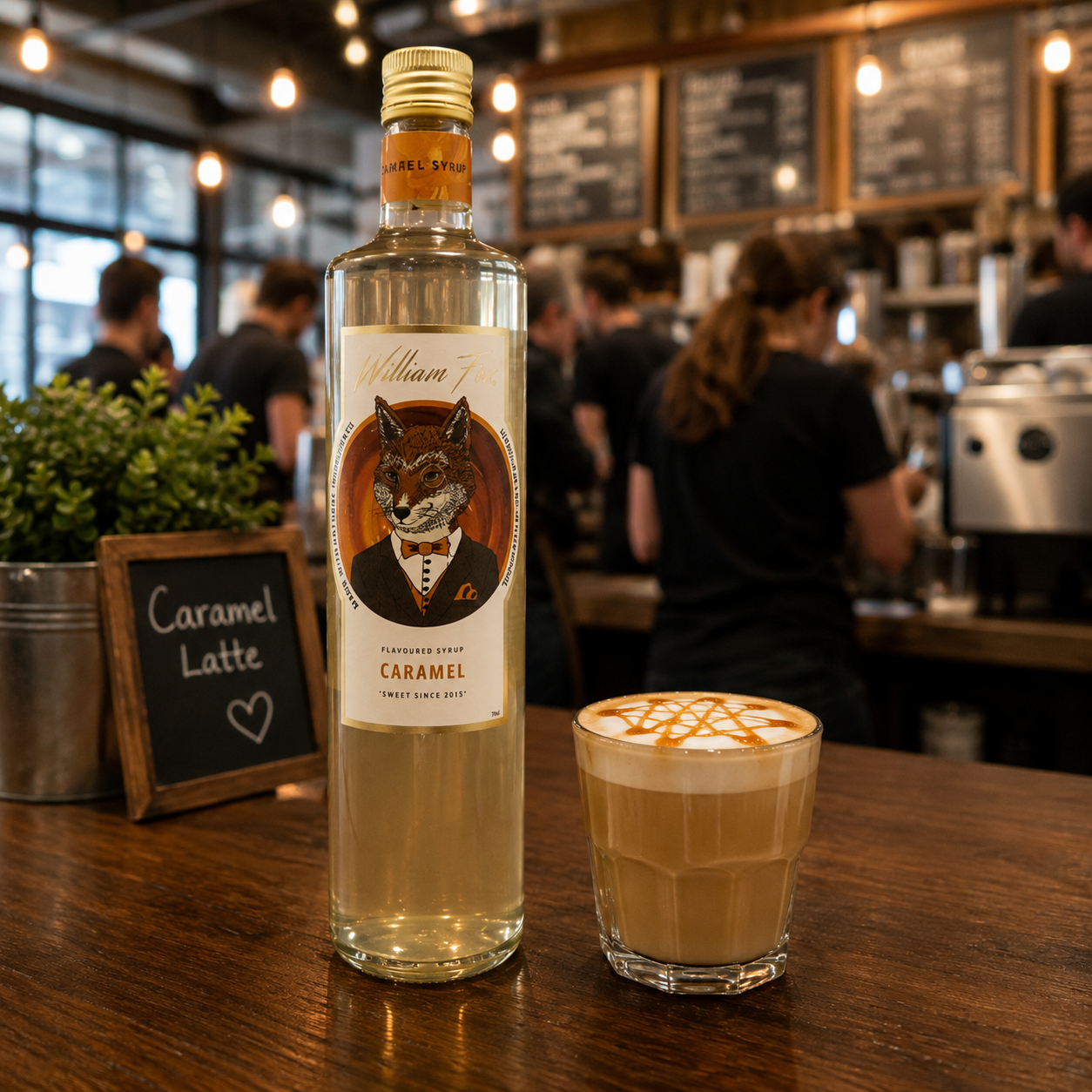 William Fox Caramel Syrup (750ml)