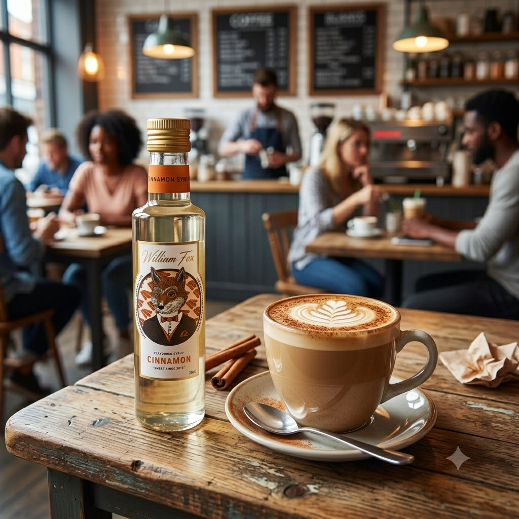 William Fox Cinnamon Syrup (250ml)