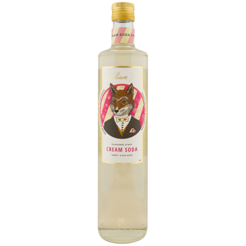 William Fox Cream Soda Syrup (750ml)