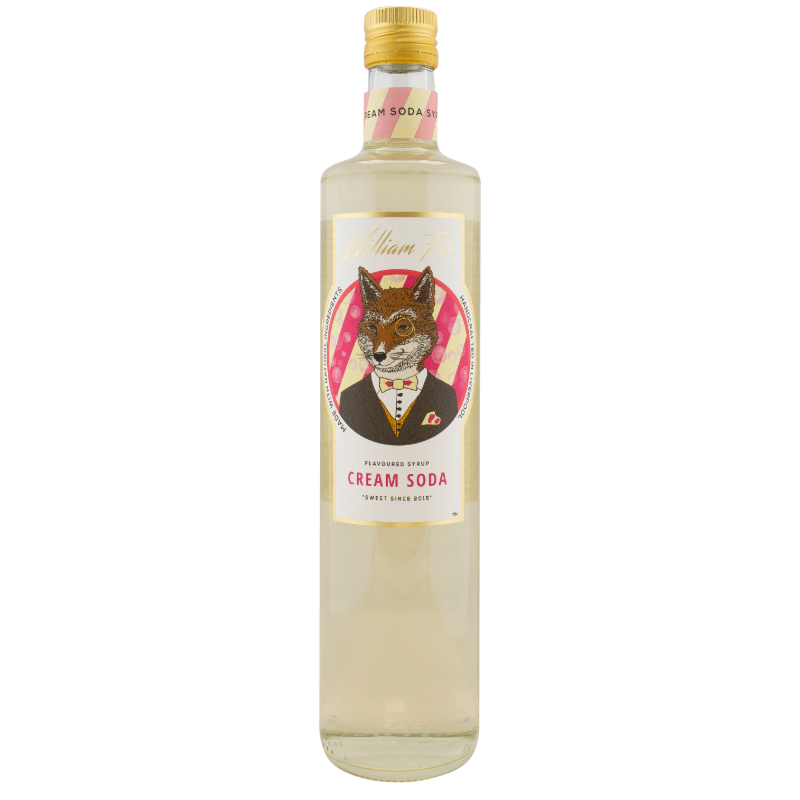 William Fox Cream Soda Syrup (750ml)