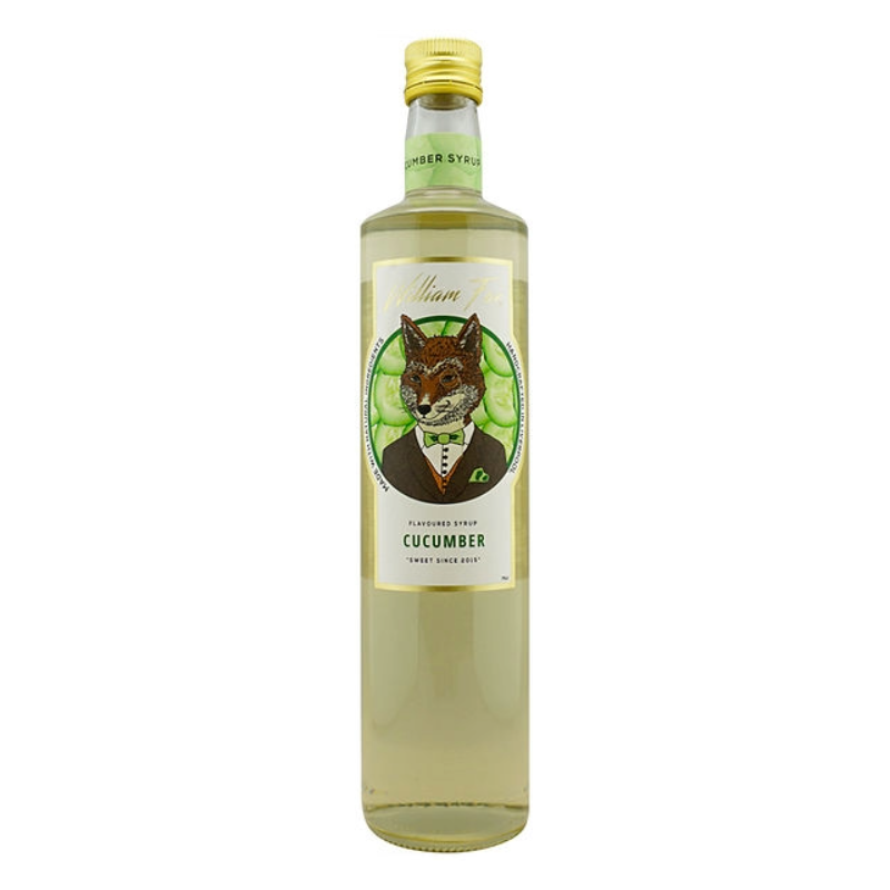 William Fox Cucumber Syrup (750ml)