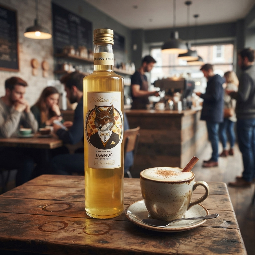 William Fox Fantasy Range Eggnog Cocktail Syrup (750ml)