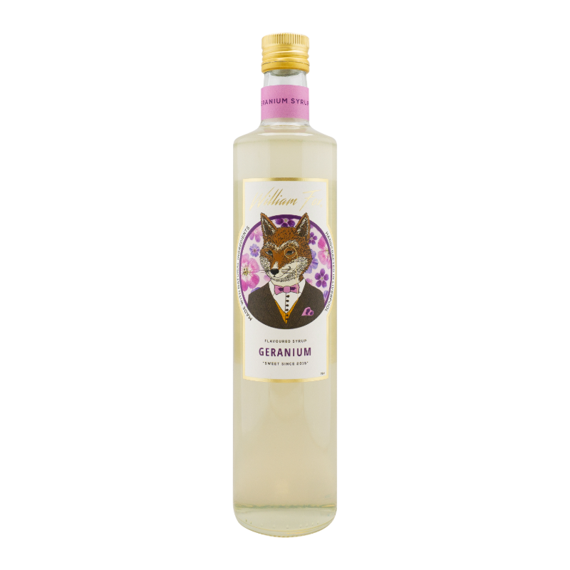 William Fox Geranium Syrup (250ml)