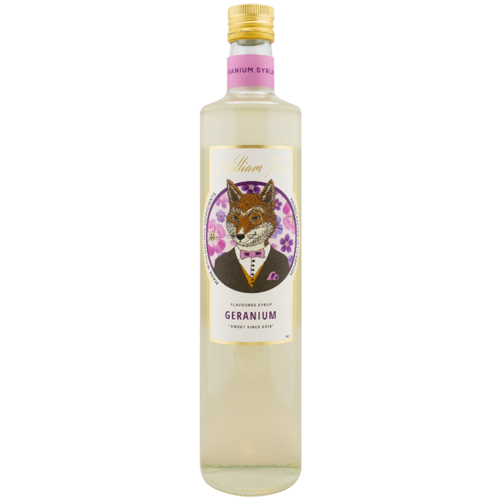 William Fox Geranium Syrup (250ml)