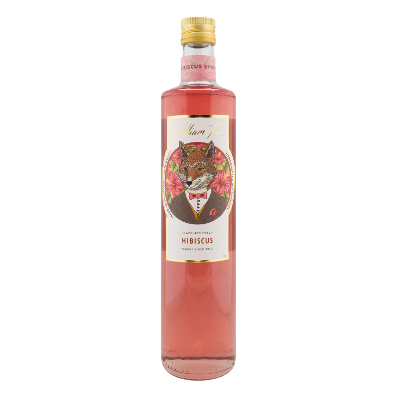 William Fox Hibiscus Syrup (750ml)