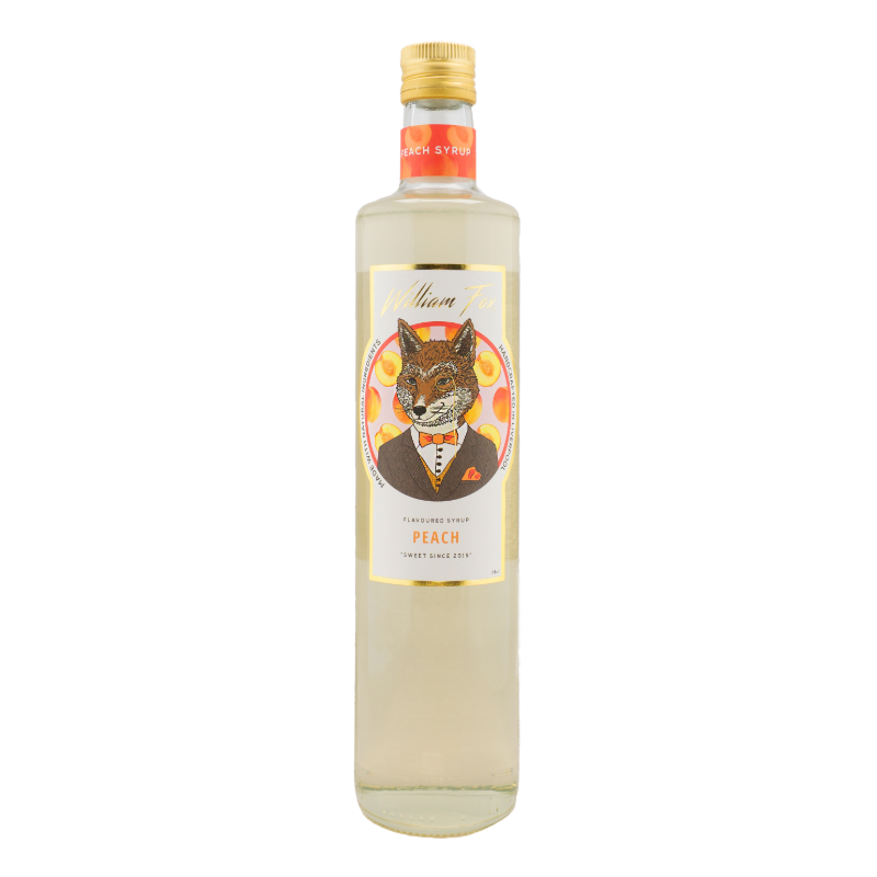 William Fox Peach Syrup (750ml)