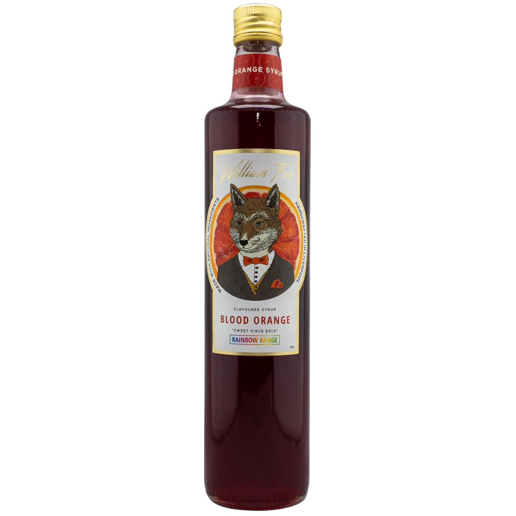 William Fox Rainbow Range Blood Orange Syrup (750ml)